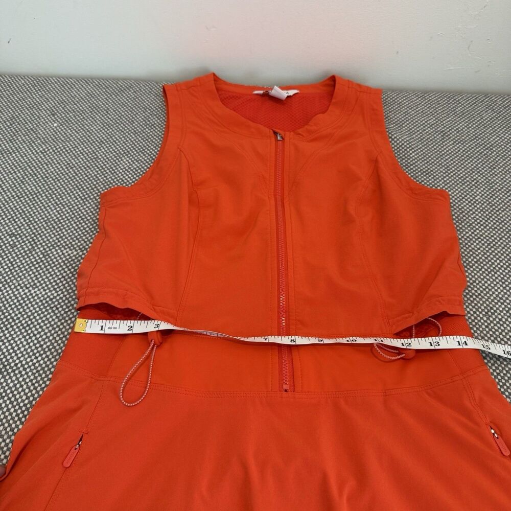 Athleta Expedition Dress Womens 4 Orange Featherweight Stretch Skort Hiking - Picture 12 of 14
